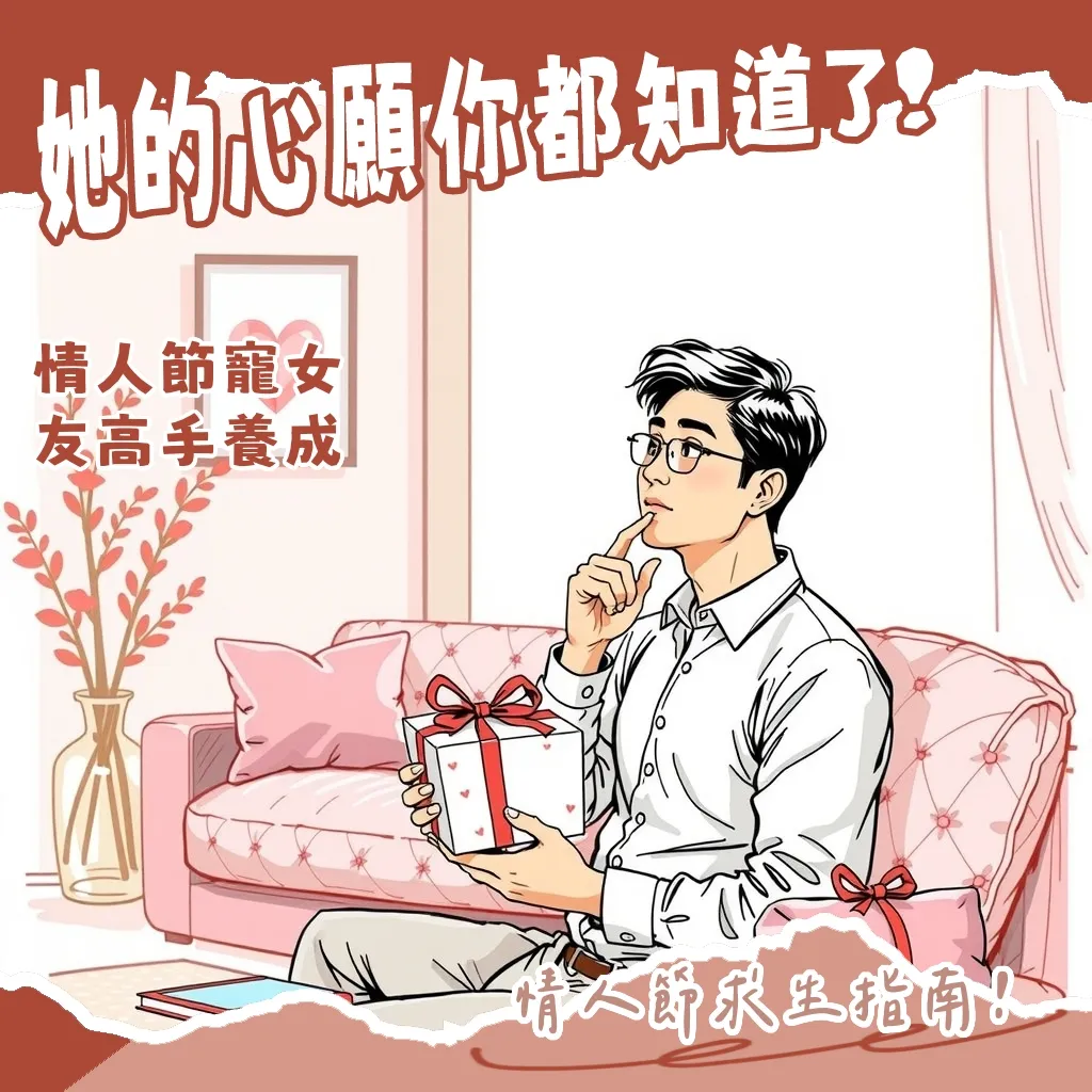 情人節送什麼給女友？挑選最愛禮物與創造浪漫心意全攻略指南。