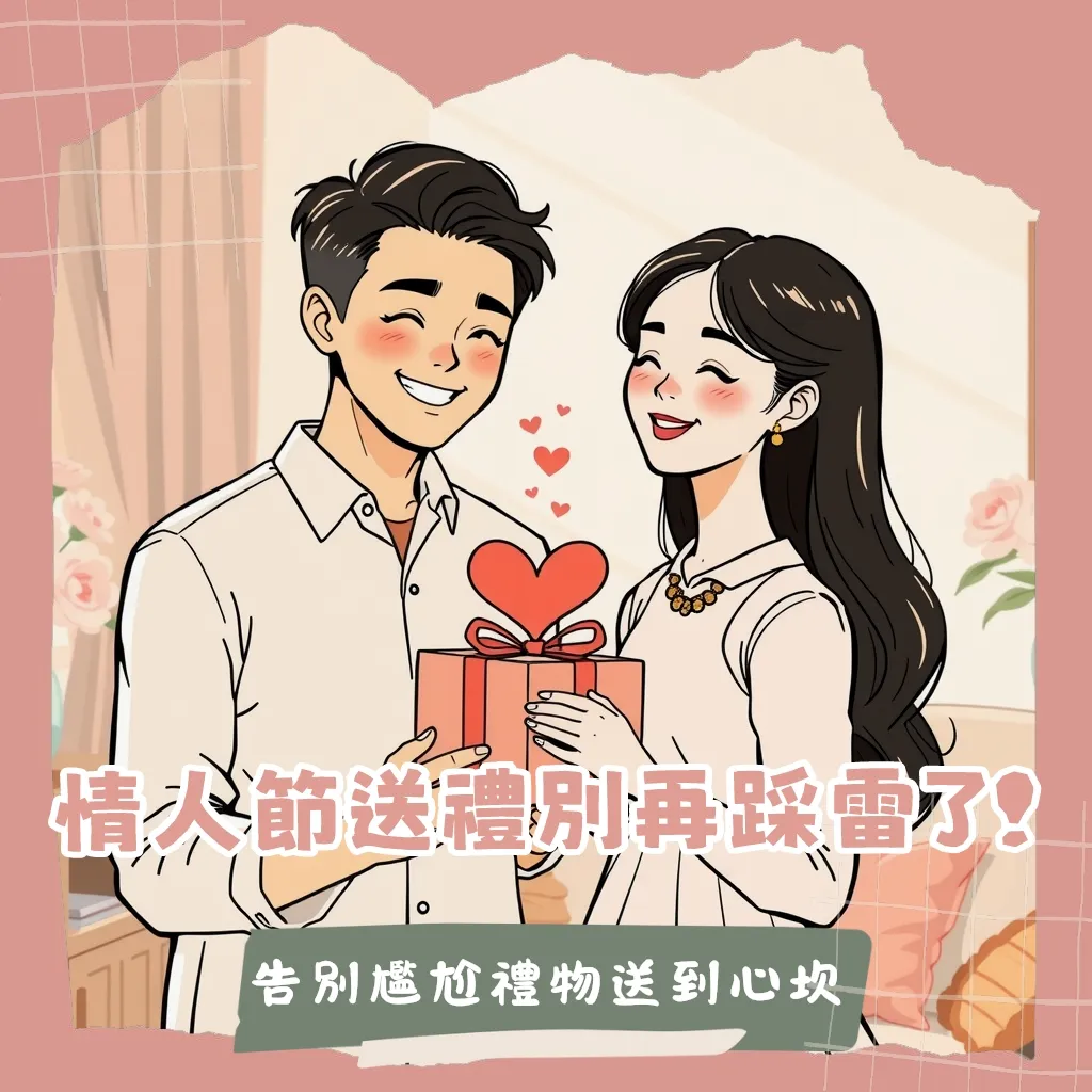情人節禮物排行榜攻略：精選男女生送禮推薦、體驗選擇、避開送禮地雷，讓愛意滿滿。