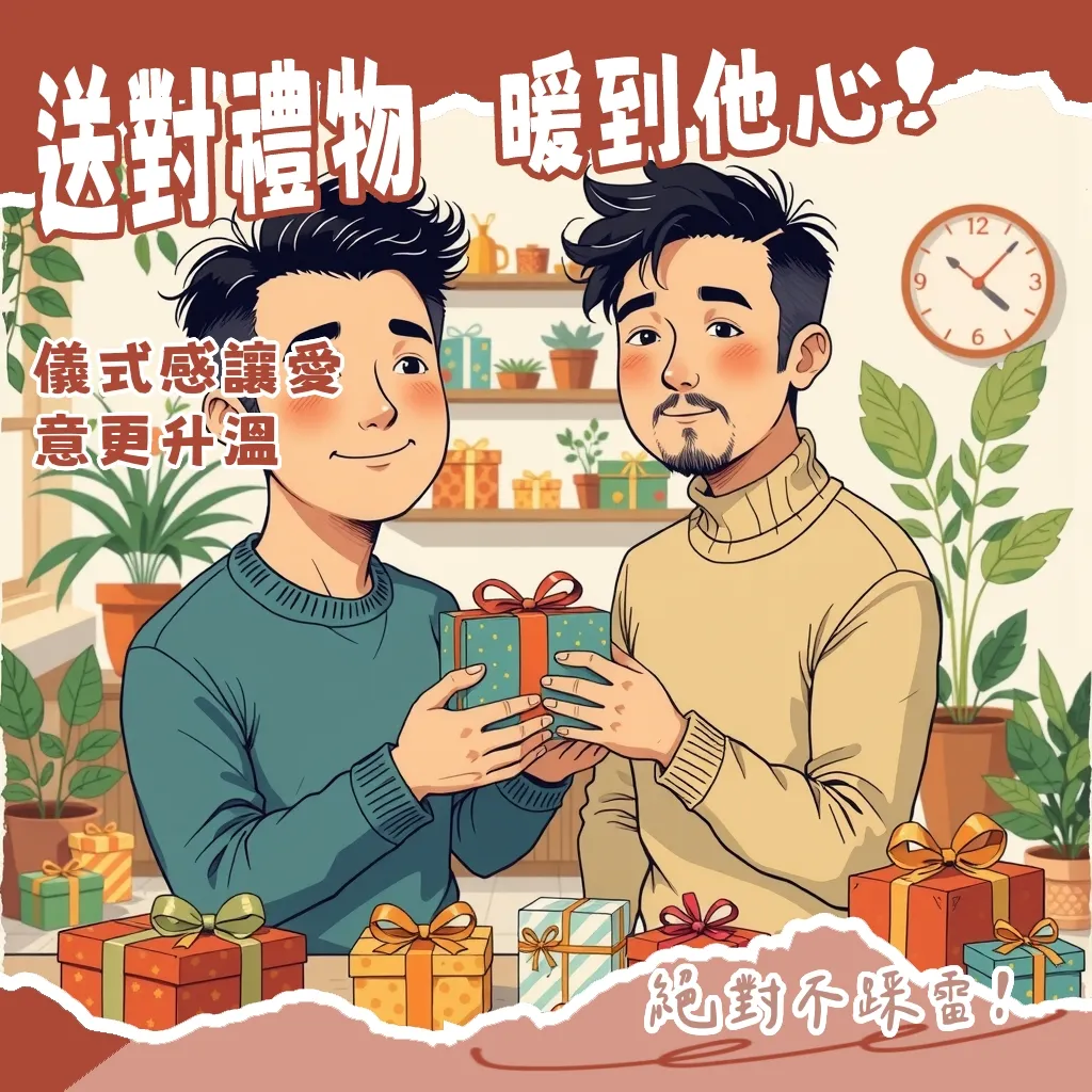 男生禮物排行實用推薦，2025男性禮物攻略，包含3C科技與生活配件。