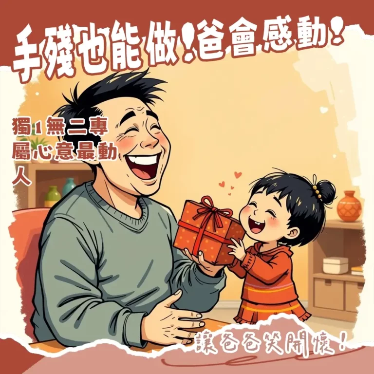父親節禮物怎麼做？手作卡片、DIY材料包、愛心料理製作指南，讓爸爸感受滿滿心意。