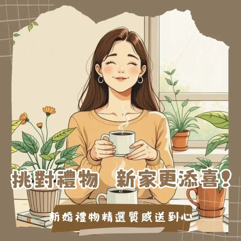 結婚禮物精品挑選指南:對杯、香氛、家電等質感選擇,為新人新生活增添品味,避免踩雷送出NG禮物。
