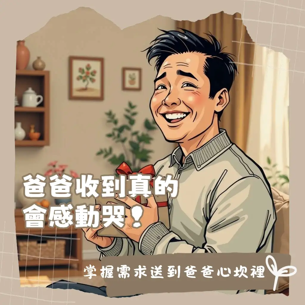 父親節禮物精選指南，包含實用好物、健康關懷與興趣禮物推薦大綱，讓爸爸收到最暖心的父親節禮物。