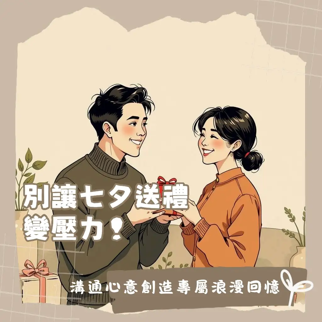 七夕情人節送禮誰送誰？情侶互贈禮物、約會慶祝，表達心意的最佳方式。
