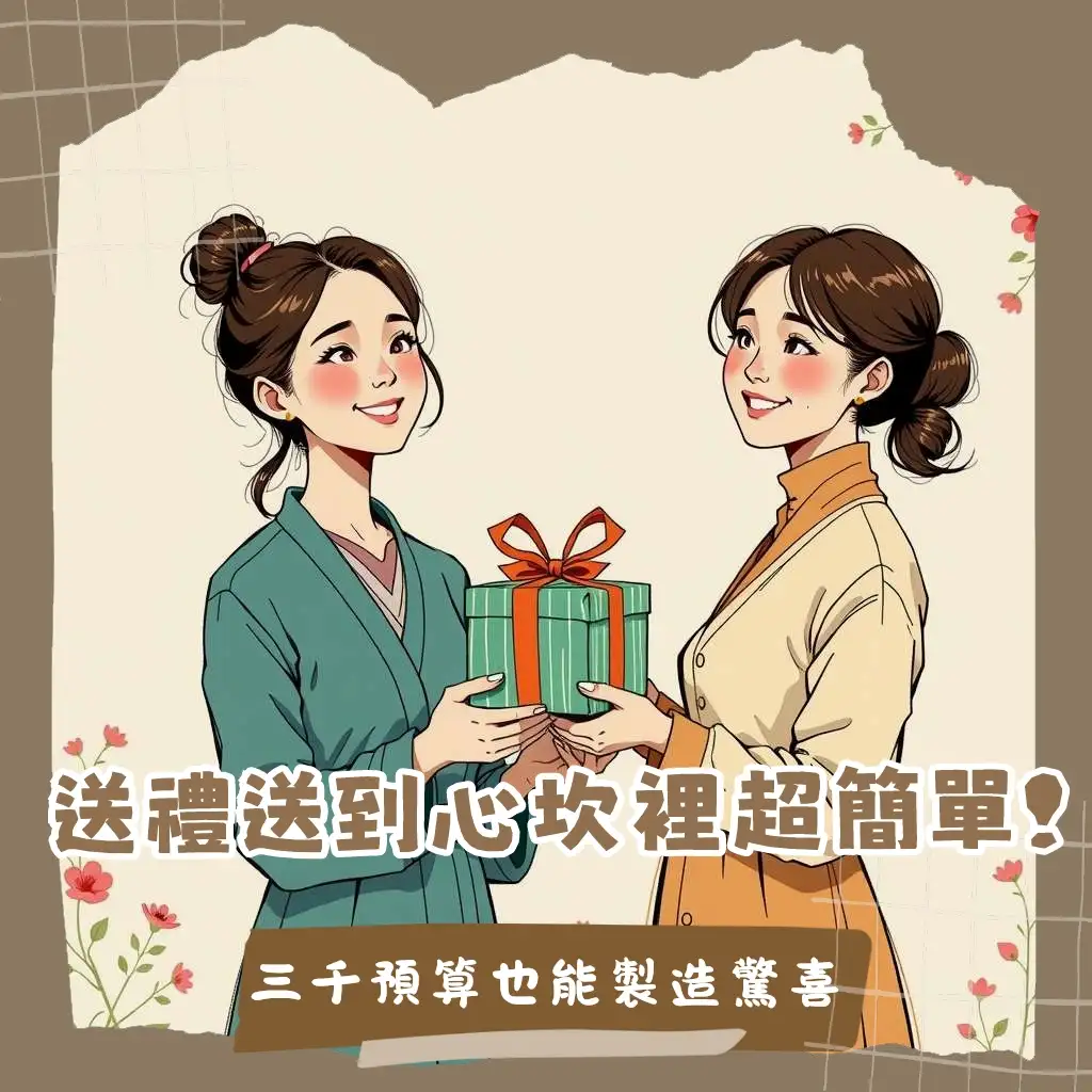 3000女友禮物挑選指南，質感輕奢品、實用生活小物，送禮不再煩惱。