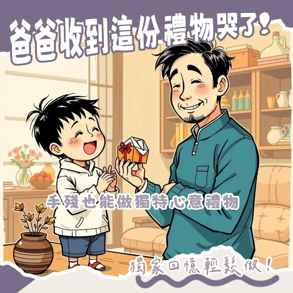 父親節禮物摺紙襯衫教學，親子手作愛心領帶卡片，簡單DIY給爸爸的心意。