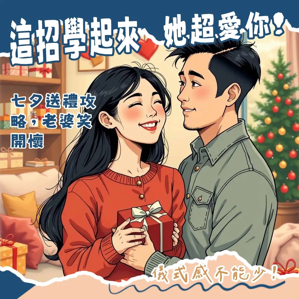 七夕禮物老婆精選指南，涵蓋浪漫實用驚喜點子，為老婆挑選最佳禮物。