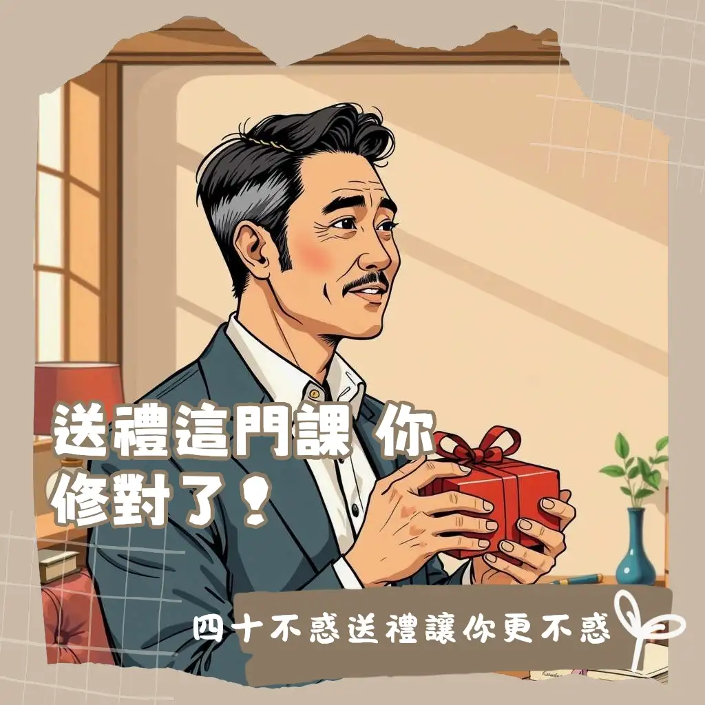 送40歲男性禮物精選，包含質感品味、健康實用與客製化創意禮品指南。