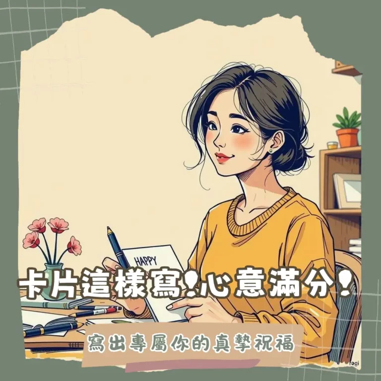生日卡片挑選與手作指南，阿德教你從風格、對象到祝福語，輕鬆寫出滿分心意卡片
