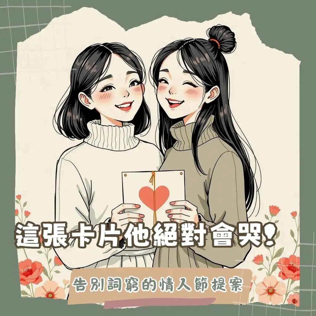 情人節卡片祝賀詞寫作指引：打造真誠、感動的告白與祝福，讓禮物充滿故事感。