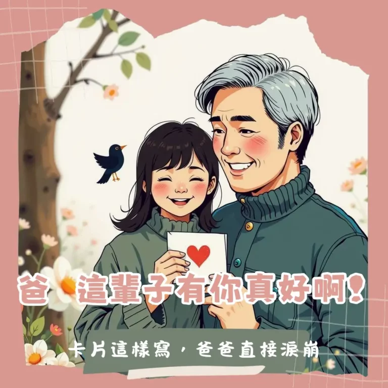 父親節卡片怎麼寫才能感動爸爸？手寫卡片內容、祝福語及不同風格寫法全攻略。