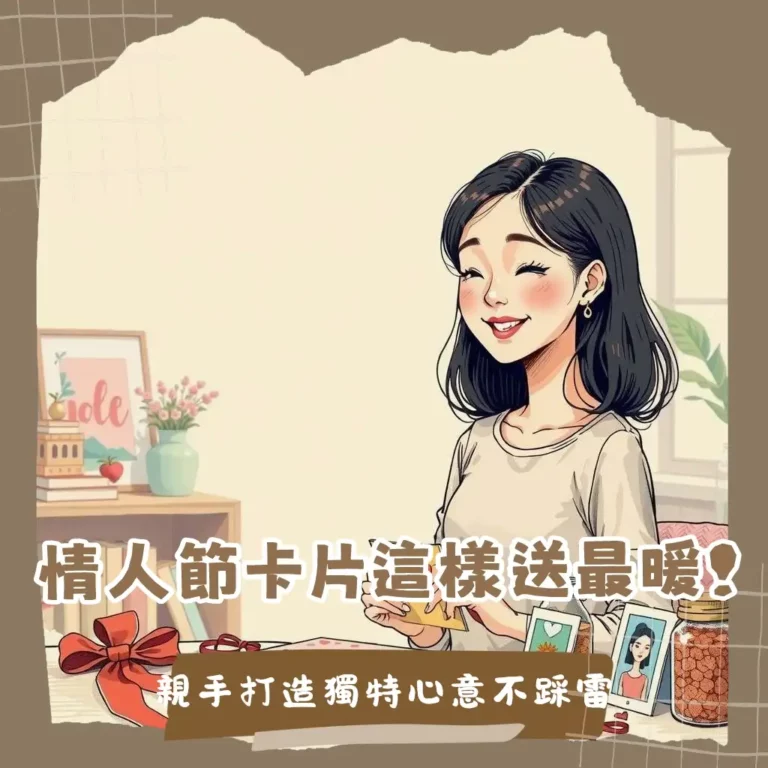 情人節手工卡片製作教學，包含新手入門、進階機關、材料建議，讓心意更溫暖。
