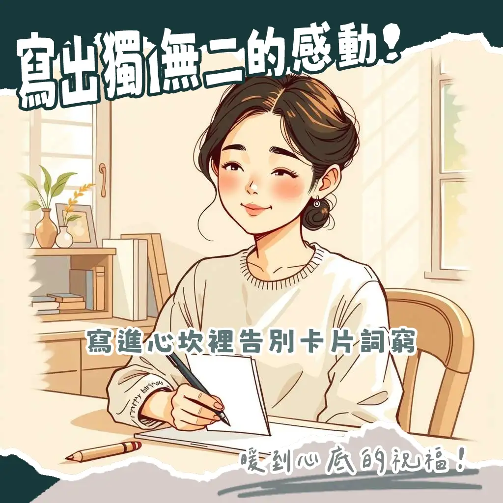 生日祝福卡片內容教學，涵蓋寫給朋友、情人、家人和同事的感人與幽默範例，提供實用寫作技巧。