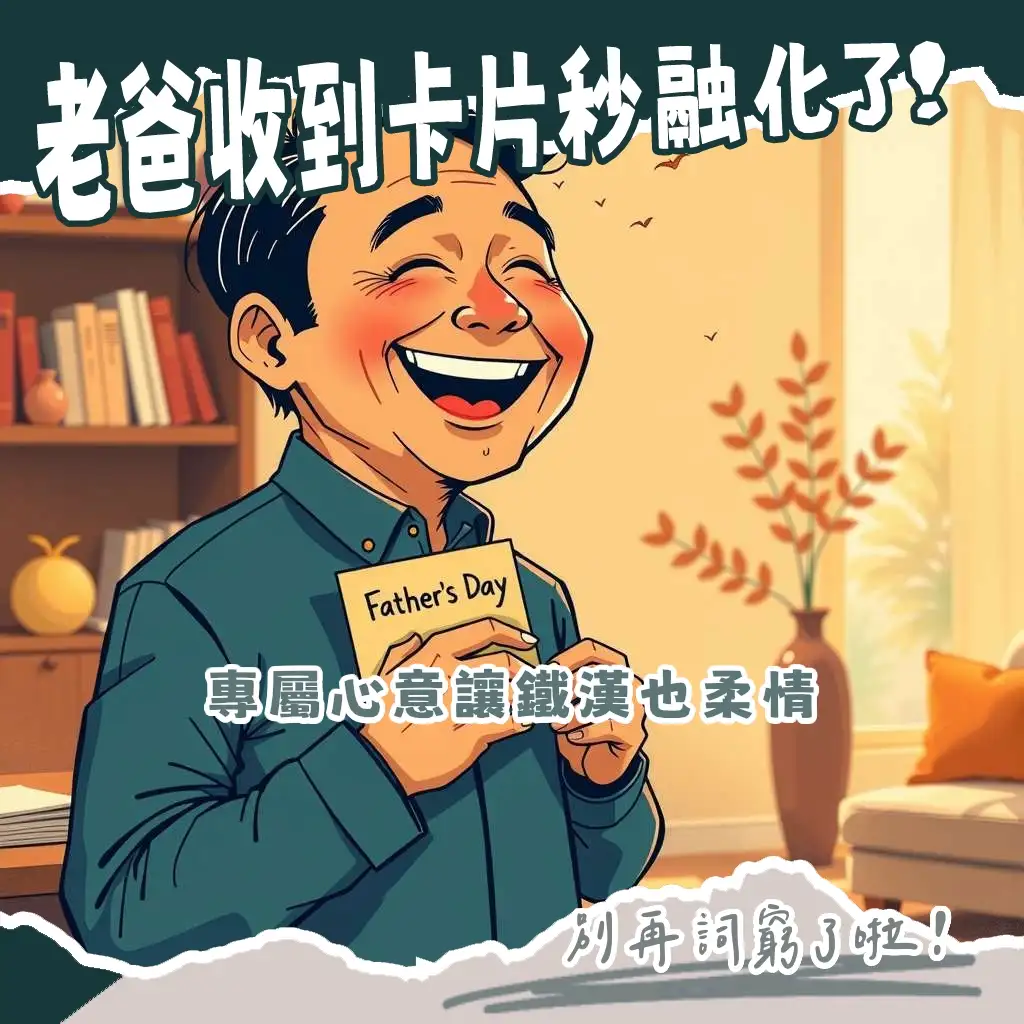 父親節卡片內容撰寫指南，提供溫馨、幽默祝福語範本與手作卡片點子，讓感謝與愛意真誠表達，避免送禮尷尬。