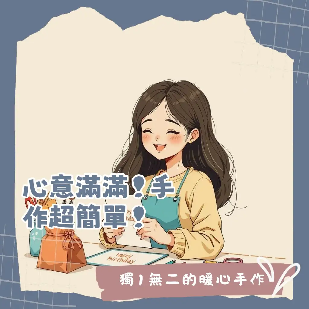生日卡片製作教學，親手打造創意手作立體卡片與驚喜機關，展現滿滿心意。