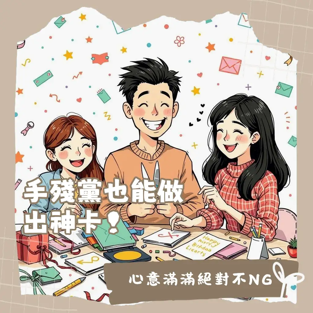 生日卡片手作教學，男生也能輕鬆完成的創意手工卡片設計大綱