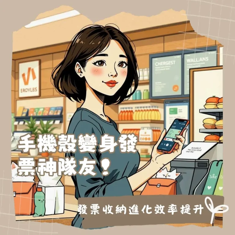 載具手機殼終極指南，詳解數位桌面小工具與實體卡夾的優缺點，幫助你聰明運用手機管理發票，告別結帳尷尬。