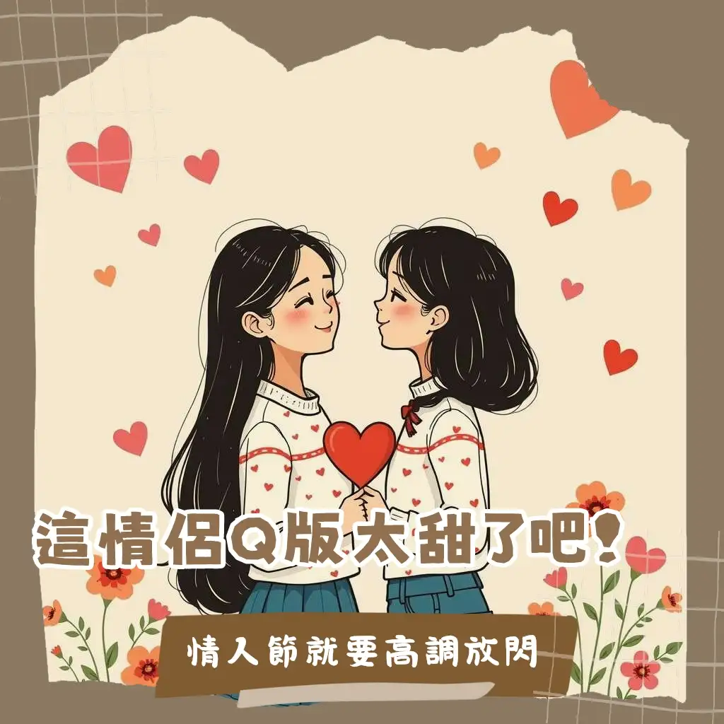情侶Q版客製化人像設計，完美結合似顏繪與插畫風格，打造專屬手機殼、無框畫等紀念品，一篇掌握選擇與應用指南。