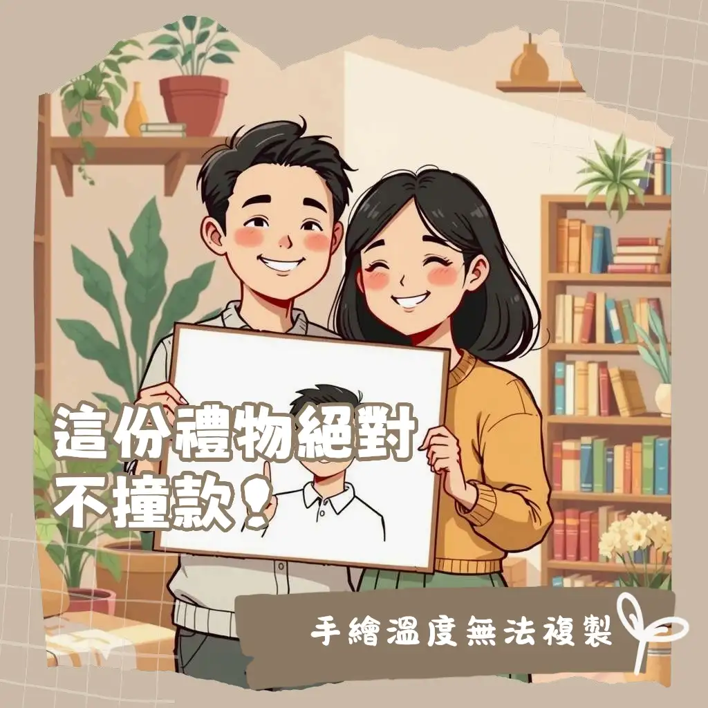 手繪人物禮物：客製化似顏繪的溫度與價值，探索傳統與電繪創作風格與應用指南