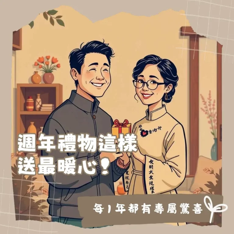 結婚週年表名稱意義與送禮提案，紀念日慶祝指南