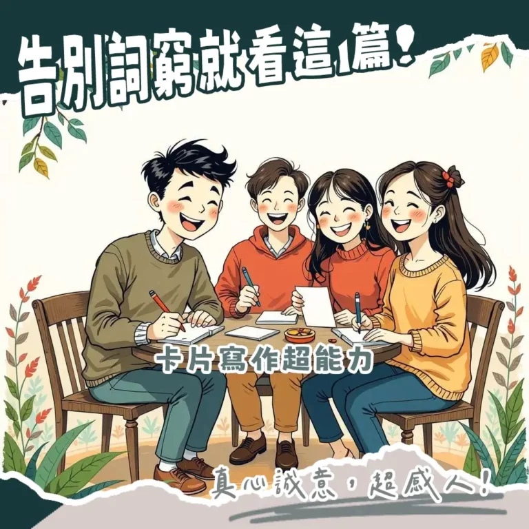 紀念日卡片內容撰寫指南，包含P.A.S.T.結構與範例，讓你的心意充滿細節與感動。