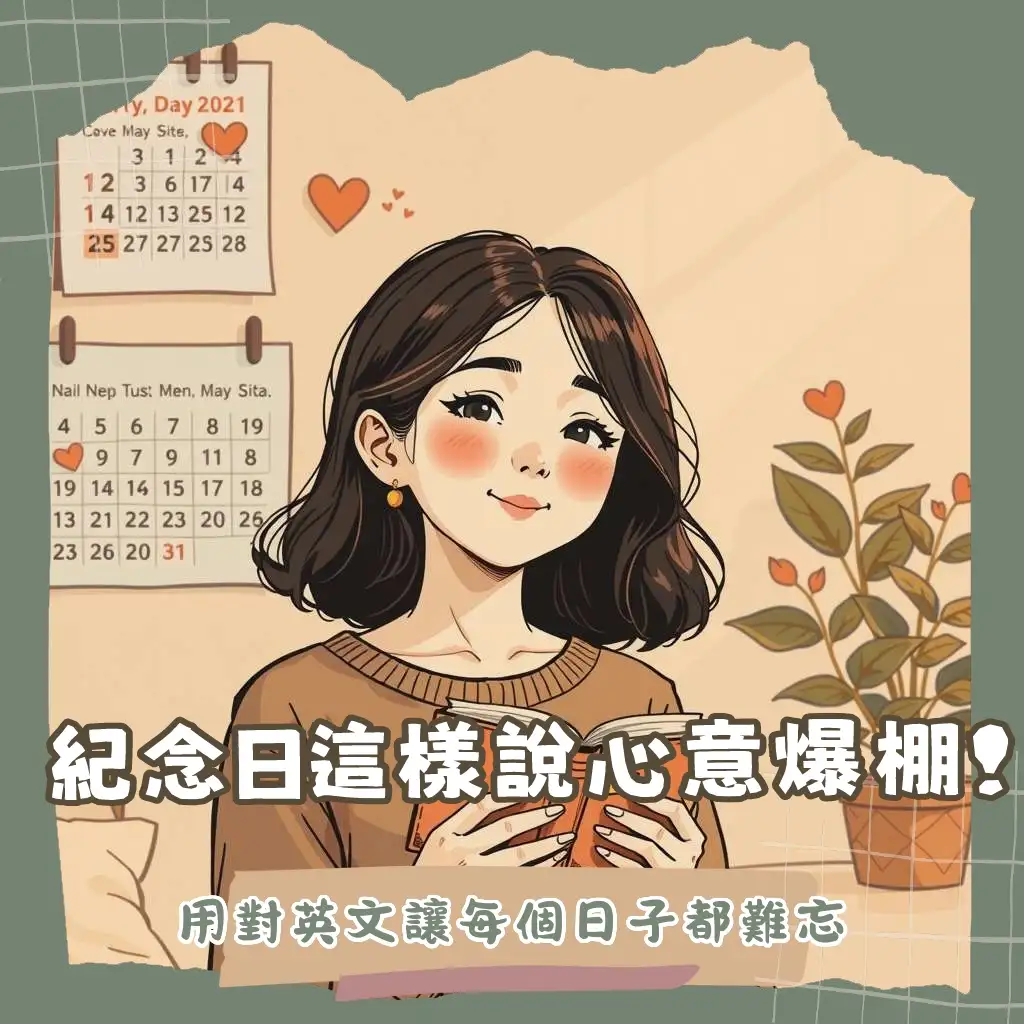 紀念日英文用法指南，從詞源、搭配詞到慶祝方式總整理。