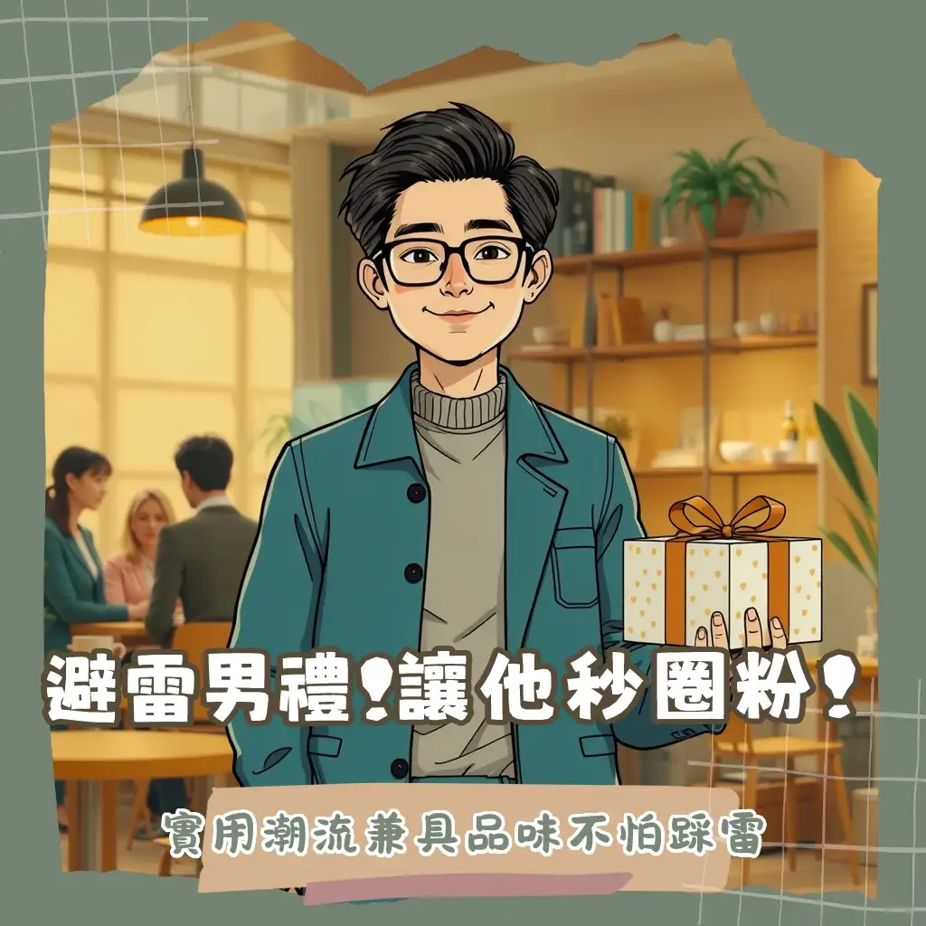 男學生生日禮物怎麼送?避雷又送到心坎裡,讓你秒變人氣王!