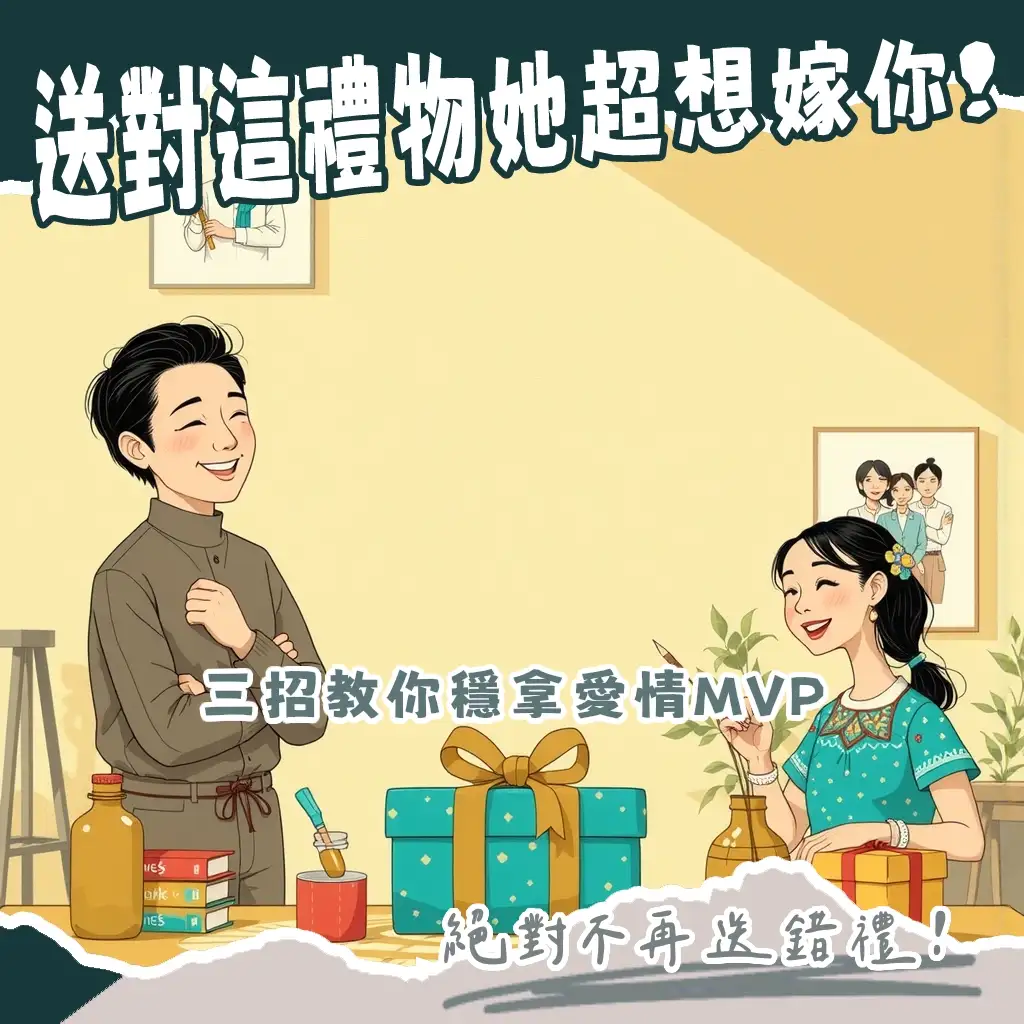 情侶周年禮物不再是世紀難題，送對了她會感動到想嫁你！