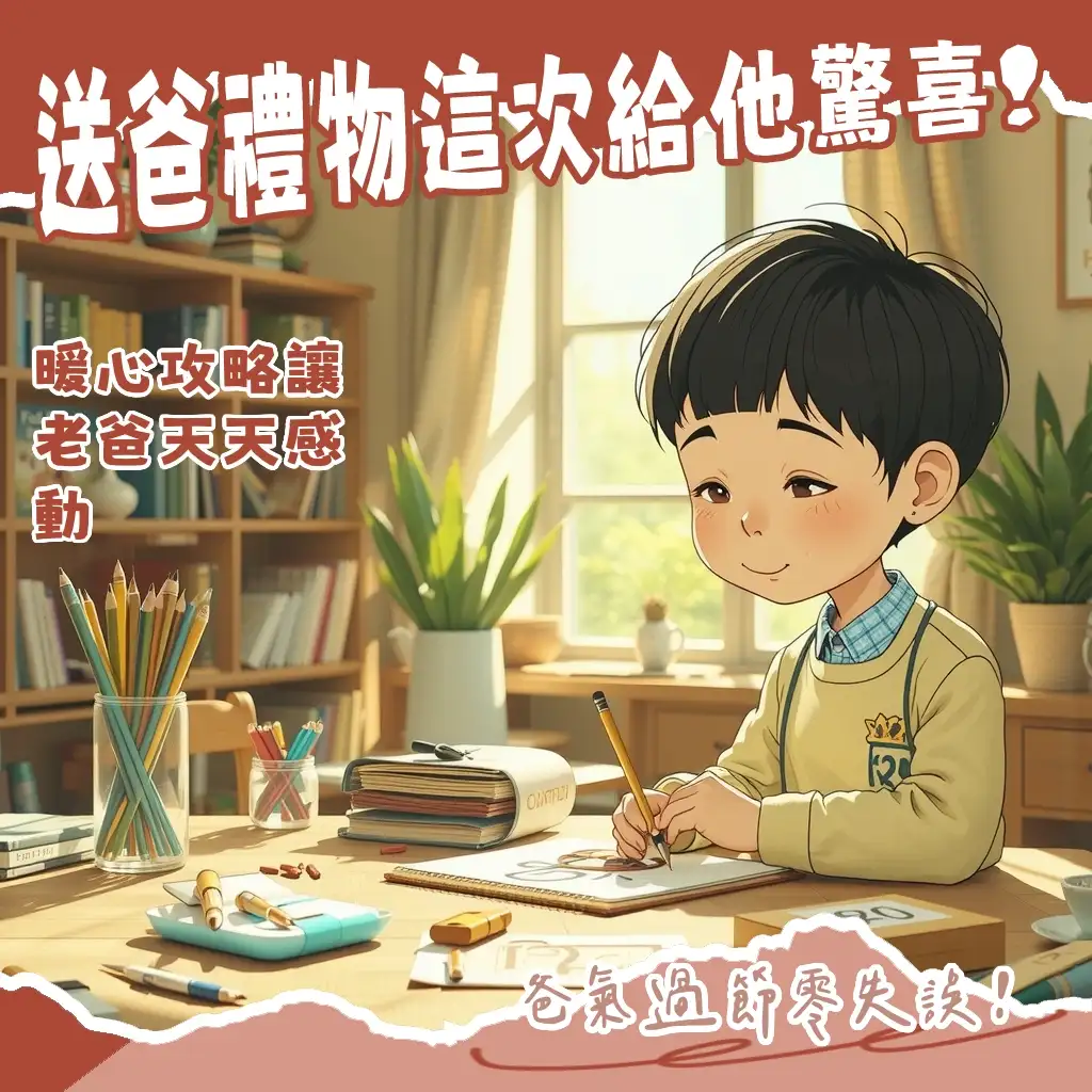 親手打造爸爸的專屬驚喜：父親節手作禮物的心意學問！