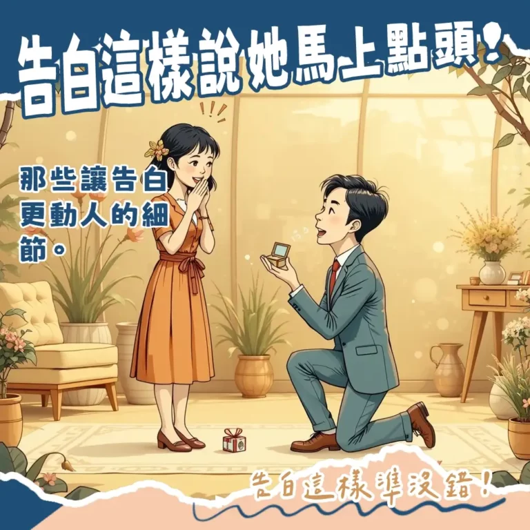 搞定求婚告白驚喜?阿德教你從「驚」到「喜」完美逆襲!