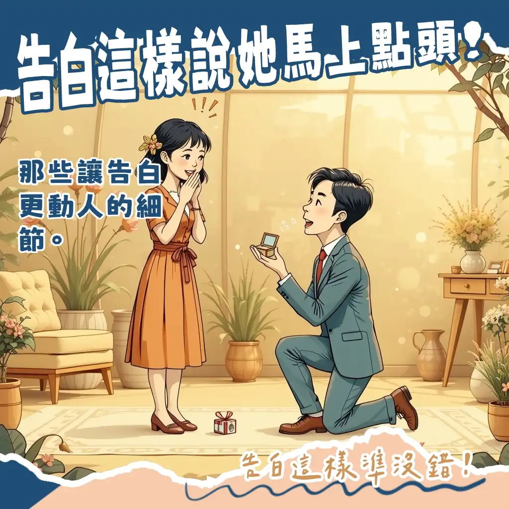 搞定求婚告白驚喜？阿德教你從「驚」到「喜」完美逆襲！