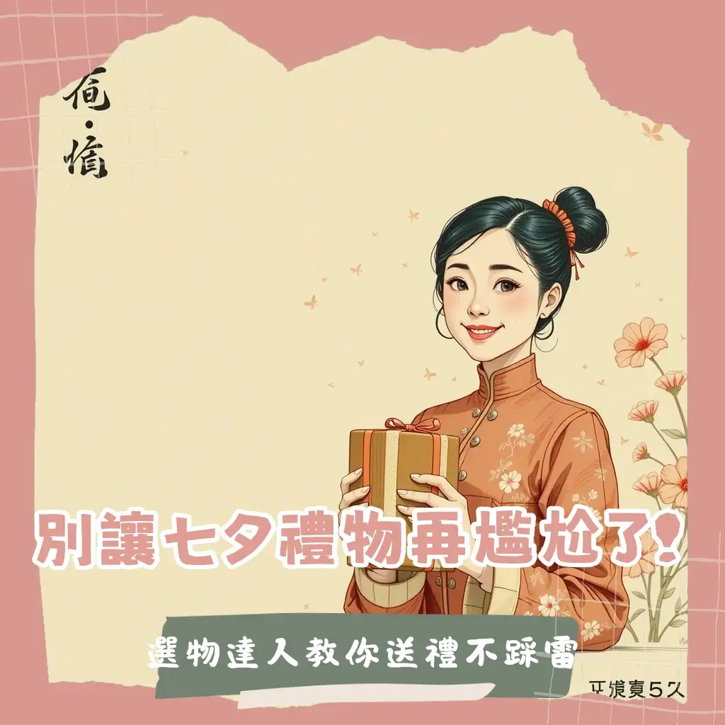 2025七夕情人節：別再讓禮物變尷尬，選物達人教你神助攻！