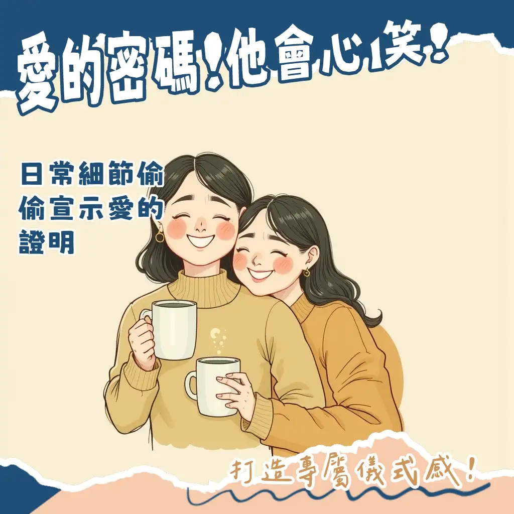 我們的默契小宇宙：用情侶物品悄悄宣示主權，讓愛更靠近！
