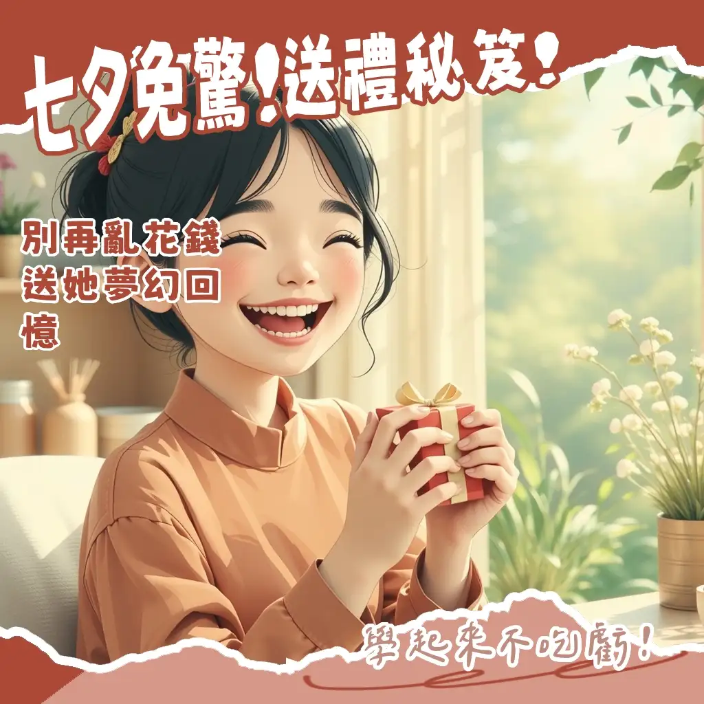 搞懂七夕情人節禮物，送女朋友送到心坎裡，免當冤大頭！