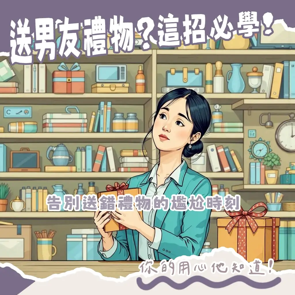 男友生日禮物排行榜，精選實用科技與個性化禮物攻略大公開。