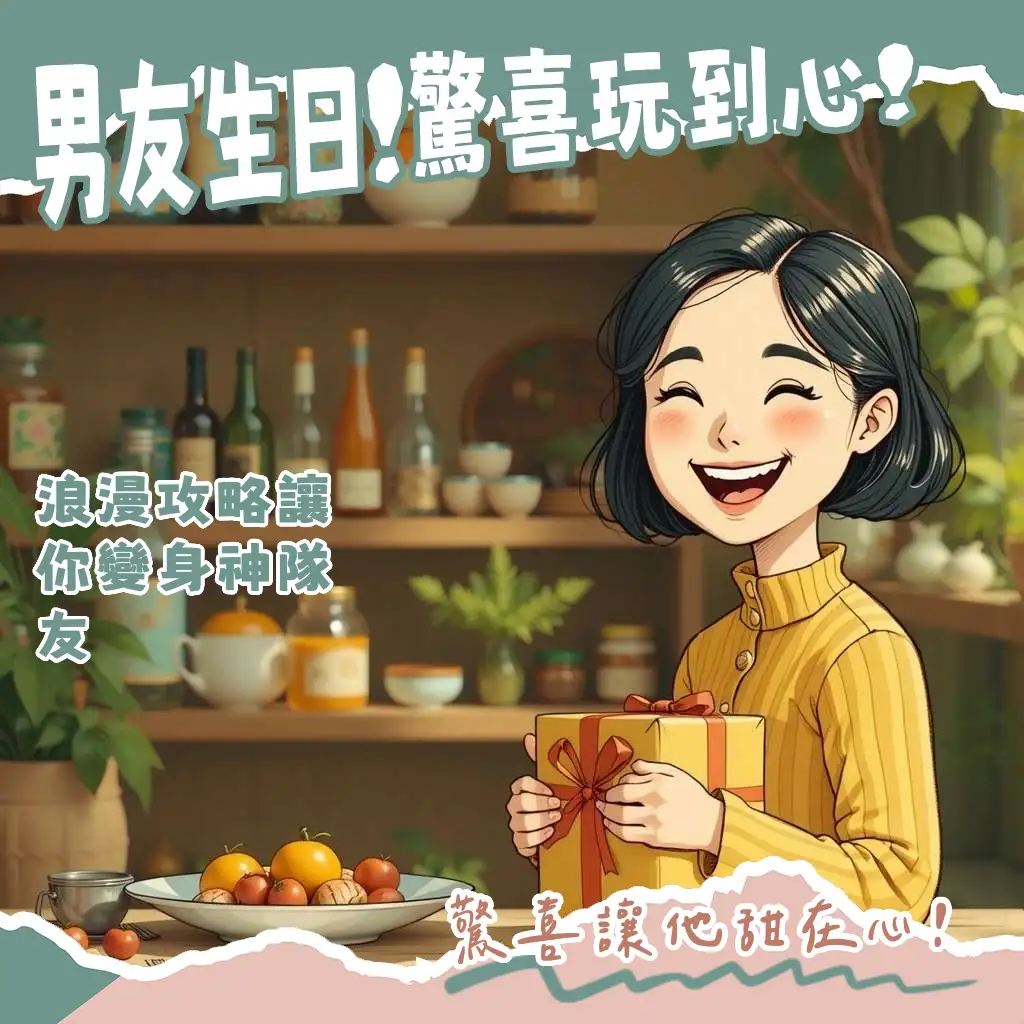 男朋友生日可以去哪慶祝？這份慶生地點推薦、活動提案與驚喜攻略，助你打造獨一無二的回憶。