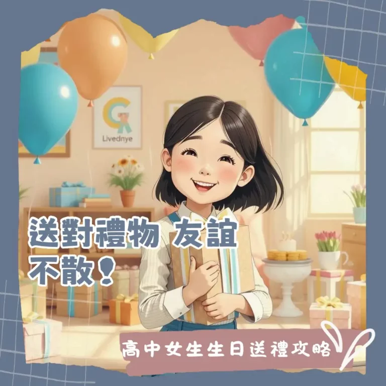 女高中生生日禮物挑選攻略，涵蓋美妝、偶像、3C和文具禮物指南。