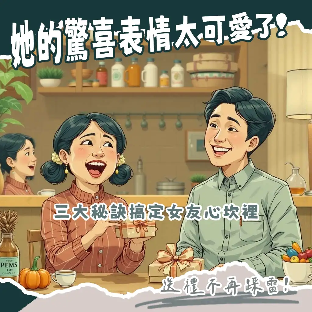 情人節送什麼給女友？精選高質感禮物推薦與情侶約會攻略