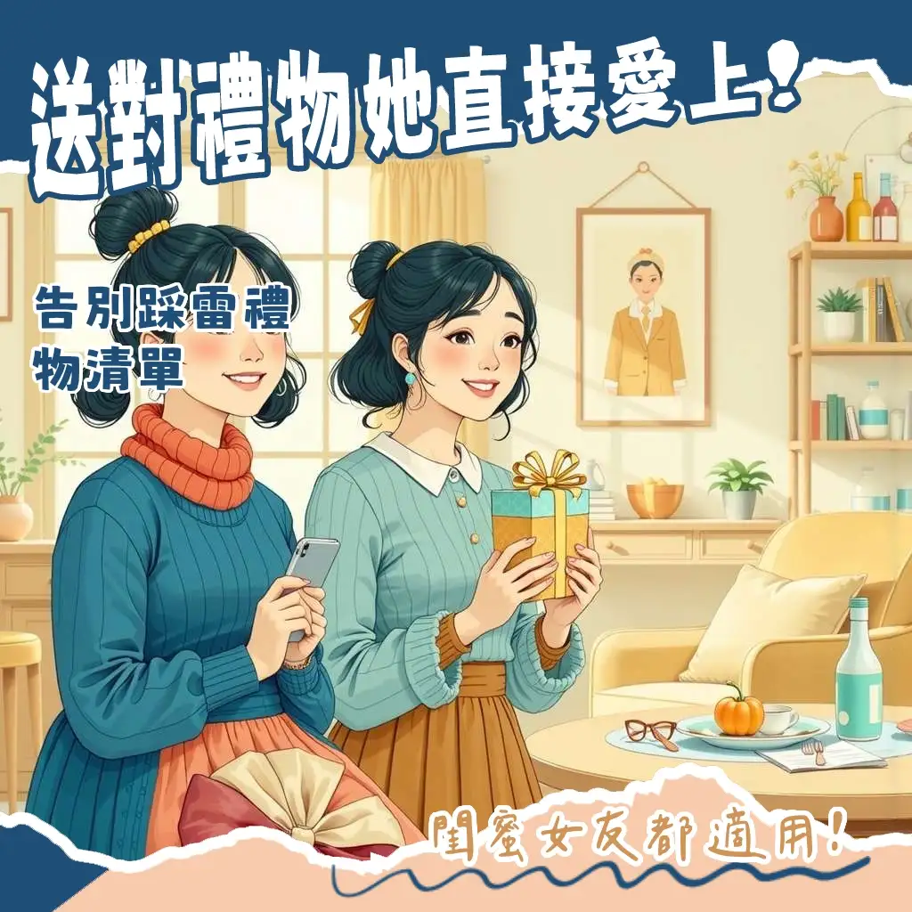 送女生生日禮物指南，涵蓋實用、質感、輕奢與客製化選項。