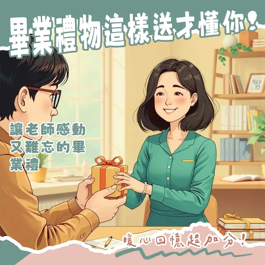 畢業送老師禮物指南：一份充滿心意的禮物，結合實用與紀念價值，獻給最敬愛的老師。