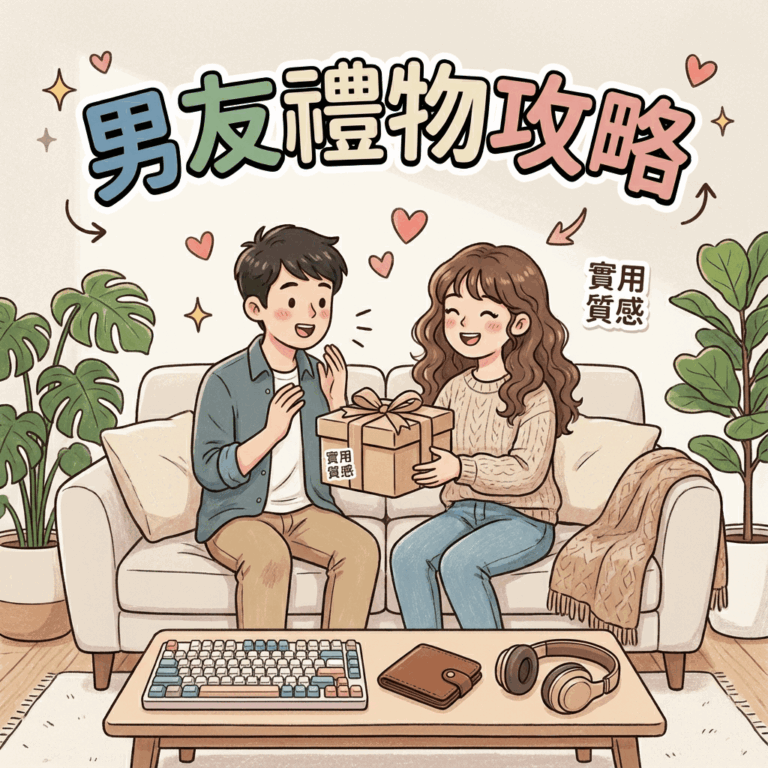 2026男友情人節禮物實用推薦清單與挑選攻略