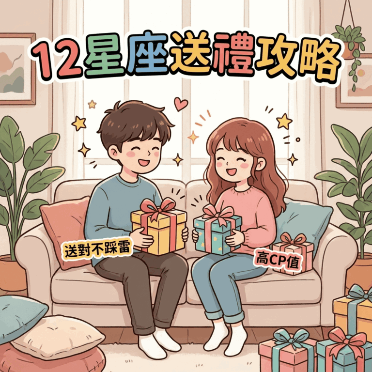 2026年12星座情人節禮物推薦與四大星象送禮攻略指南