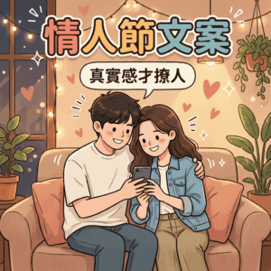 2026情人節文案靈感懶人包，包含IG放閃短句、搞笑語錄與英文祝福教學