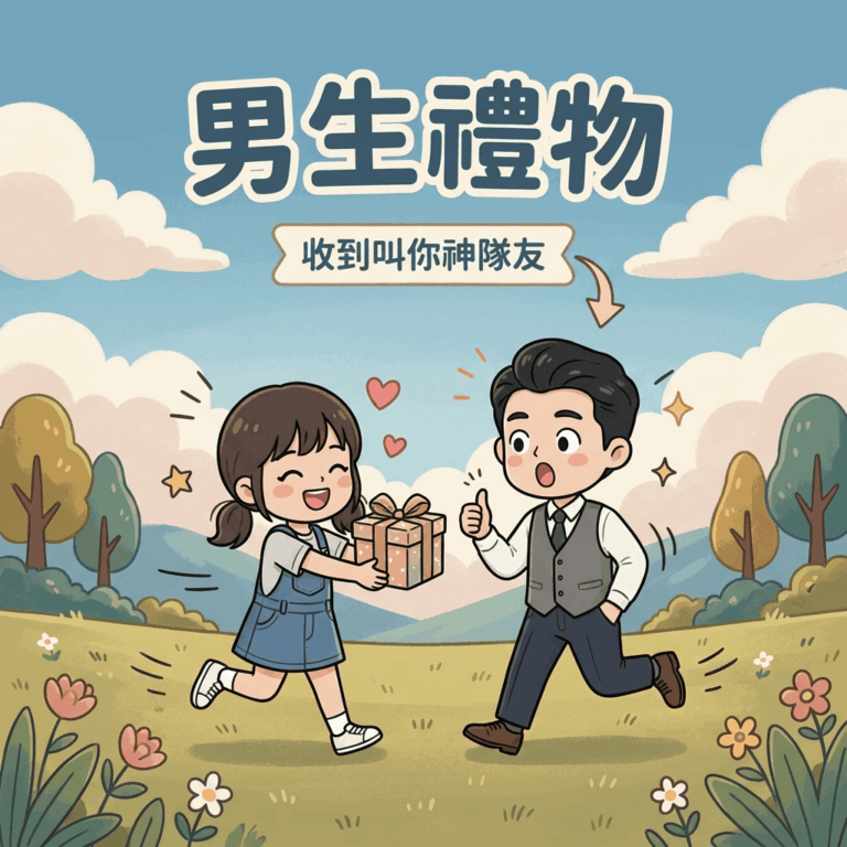 男生禮物送到心坎裡?避開尷尬癌,他收到直接叫你「神隊友」!
