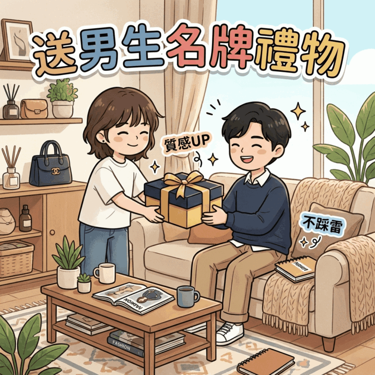 送男生名牌禮物別煩惱！掌握這幾招讓你送禮送到他心坎裡